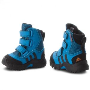 Śniegowce adidas - Cw Holtanna Snow Cf I D97659 Brblue/Cblack/Hireor