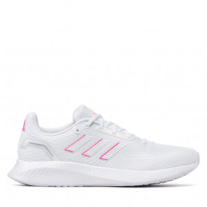 Buty adidas - Runfalcon 2.0 FY9623 Cloud White/Cloud White/Screaming Pink