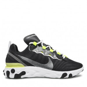 Buty Nike - React Element 55 Se CN3591 001 Black/White/Lemon Venom