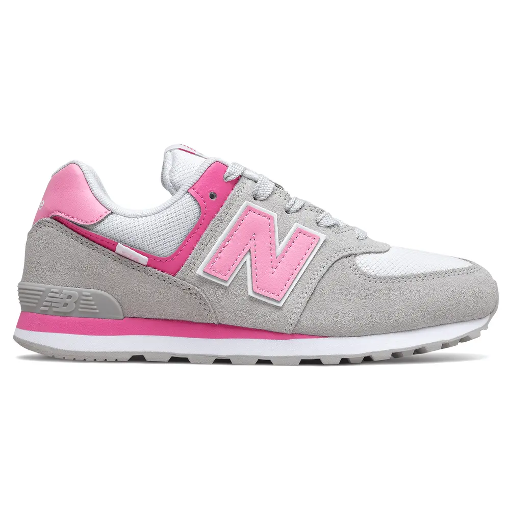 Buty Klasyczne New Balance GC574SA2 dziecięce, szaro-różowe
