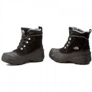 Śniegowce THE NORTH FACE - Youth Chilkat Lace II T92T5RKZ2 TNF Black/Zinc Grey