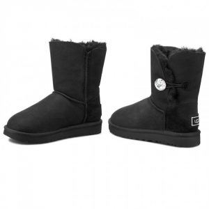 Buty UGG - W Bailey Button Bling 1016553 W/Blk