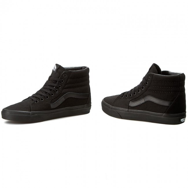 Sneakersy VANS – Sk8-Hi VN000TS9BJ4 Black/Black/Black – czarne