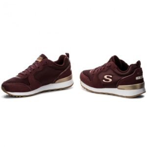 Sneakersy SKECHERS - Goldn Gurl 111/BURG Burgundy