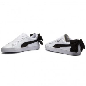 Sneakersy PUMA - Basket Bow Sb Wn's 367353 03 Puma White/Puma Black