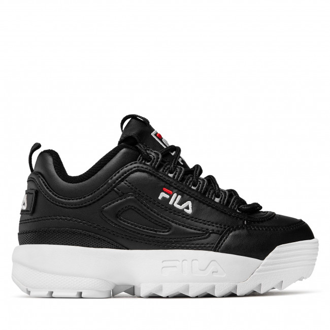 Sneakersy FILA – Disruptor Kids 1010567.25Y Black – czarne