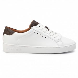 Sneakersy MICHAEL MICHAEL KORS - Irving Lace Up 43S7IRFS3L Op Wht/Brown