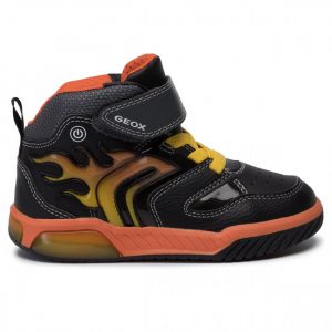 Sneakersy GEOX - J Inek B. C J949CC 0BU11 C0038 S Black/Orange