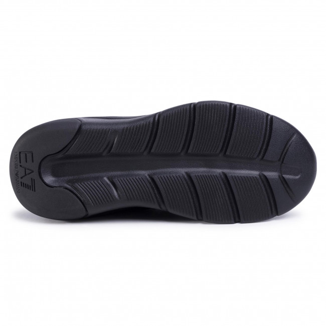 Sneakersy EA7 EMPORIO ARMANI - X8X057 XCC55 M620 Black/Black czarne