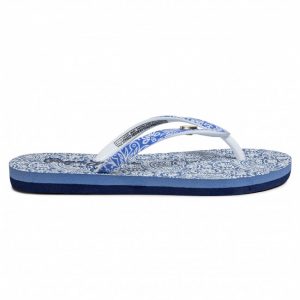 Japonki PEPE JEANS - Beach All Over PGS70033 Summer Blue 534