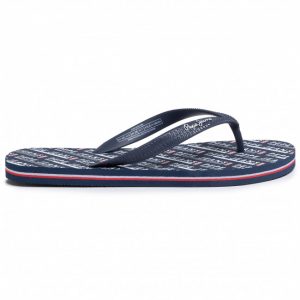 Japonki PEPE JEANS - Swimming All Over PMS70090 Navy 595