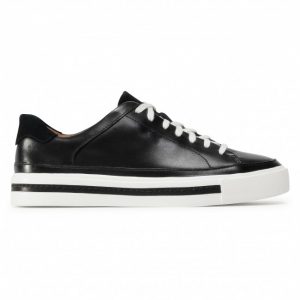 Sneakersy CLARKS - Un Maui Tie 261538694 Black Leather