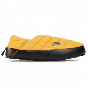 Kapcie THE NORTH FACE - Thermoball Traction Mule V NF0A3UZNZU31 Summit Gold/Tnf Black