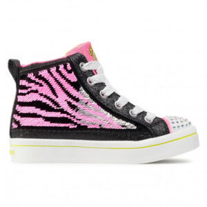 Sneakersy SKECHERS - Neon Muse 314025L/BKNP Black/Neon Pink