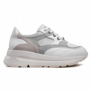 Sneakersy GEOX - D Backsie A D15FLA 08521 C0130 White/Ice