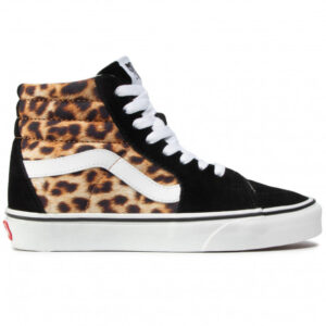 Sneakersy VANS - Sk8-Hi VN0A4U3C3I61 (Leopard) Black/Truewhite