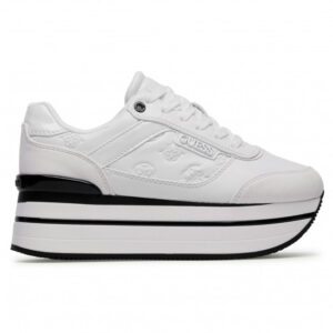 Sneakersy GUESS - Hansin FL5HNS PEL12 WHITE