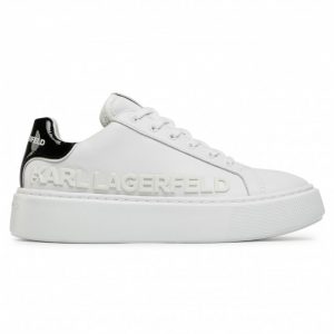 Sneakersy KARL LAGERFELD - KL62210 White Lthr