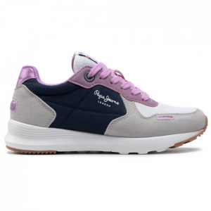 Sneakersy PEPE JEANS - York Basic Girl PGS30493 Navy 595