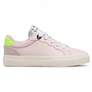 Sneakersy PEPE JEANS - Kenton Classic Girl PGS30483 Mauve Pink 319