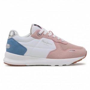 Sneakersy PEPE JEANS - York Basic Girl PGS30493 Mauve Pink 319