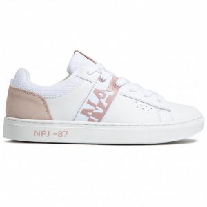 Sneakersy NAPAPIJRI - Willow NP0A4FKT White/Pink 02U1