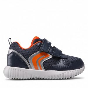 Sneakersy GEOX - B Waviness B. A B162BA 0CE15 C0820 S Navy/Orange
