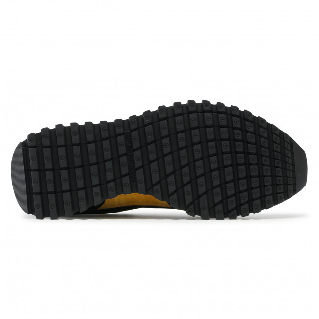 Sneakersy EMPORIO ARMANI - X4X536 XM744 Q081 Blk/Bluette/Mais czarne