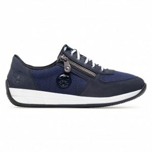Sneakersy RIEKER - N1111-14 Blau