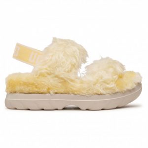 Sandały UGG - W Fluff Sugar Sandal 1119999 Yel