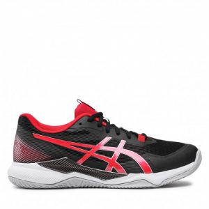 Buty ASICS - Gel-Tactic 1071A065 Black/Electric Red 002