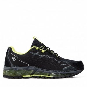 Sneakersy ASICS - Gel-Quantum 360 6 1201A258 Black/Glow Yellow 001
