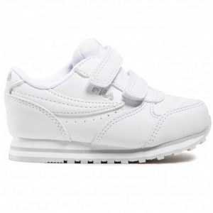 Sneakersy FILA - Orbit Velcro Infants 1011080.84T White/Gray Violet