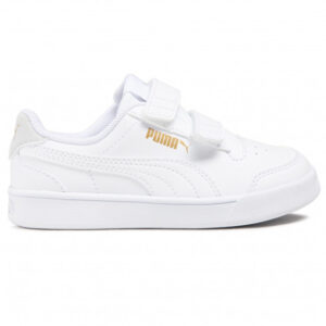 Sneakersy PUMA - Shuffle V Ps 375689 04 White/White/Gray/Gold