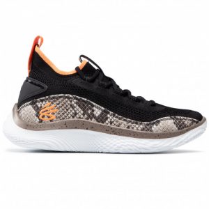 Buty UNDER ARMOUR - Curry 8 Snk 3024429-005 Blk/Wht