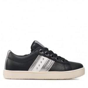 Sneakersy GEOX - J Kathe G. F J16EUF 00085 C9999 M Black