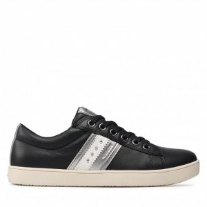 Sneakersy GEOX - J Kathe G. F J16EUF 00085 C9999 S Black