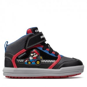 Sneakersy GEOX - J Arzach B. B J164AB 05411 C0048 S Black/Red