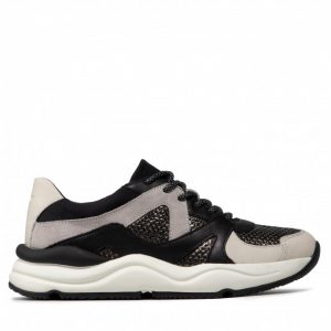 Sneakersy GEOX - D Topazio A D16GDA 0MA85 C0005 Black/Dk Grey