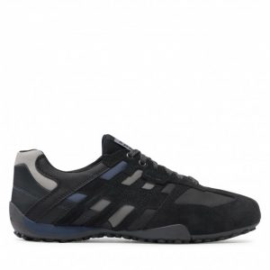 Sneakersy GEOX - U Snake K U4207K 02285 C0052 Black/Blue
