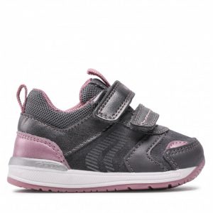 Sneakersy GEOX - B Rishon G. A B150LA 022MA C0952 Dk Grey/Pink