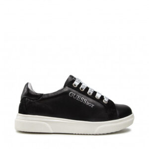 Sneakersy GUESS - FI7COL LEA12 BLACK