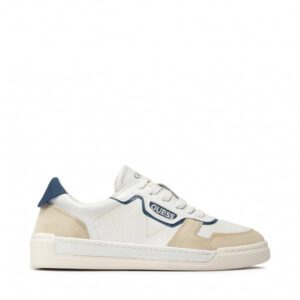 Sneakersy GUESS - Strave Vintage FM7STV LEA12 WHBLU