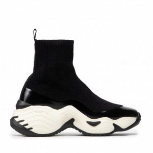 Sneakersy EMPORIO ARMANI - X3Z049 XN030 K001 Black/Black