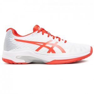 Buty ASICS - Solution Speed Ff 1042A002 White/Fiery Red 104