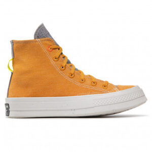 Sneakersy CONVERSE - Chuck 70 Hi 168615C Saffron Yellow/Lemon Venom