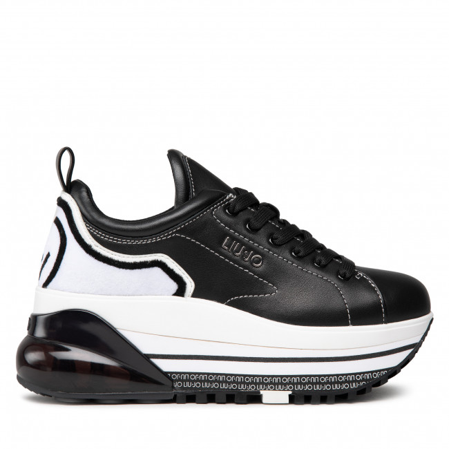 Sneakersy LIU JO – Air Maxi 3 BF1123 P0102 Black 22222 – czarne