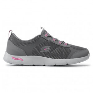 Sneakersy SKECHERS - Her Best 104092/GYPK Gray/Pink