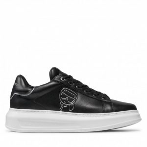 Sneakersy KARL LAGERFELD - KL52531 Black Lthr