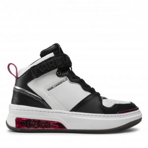 Sneakersy KARL LAGERFELD - KL62040 010 White/Black